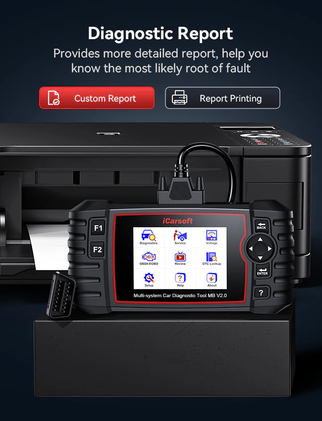 iCarsoft MB V2.0 Car Diagnostic Tool For Mercedes-Benz/Sprinter/Smart