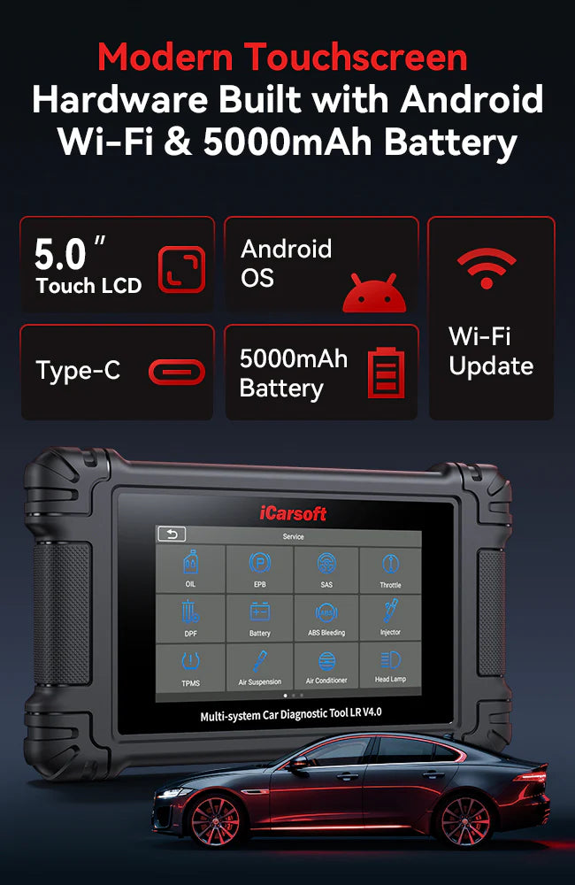 iCarsoft LR V4.0 Diagnostic Tool