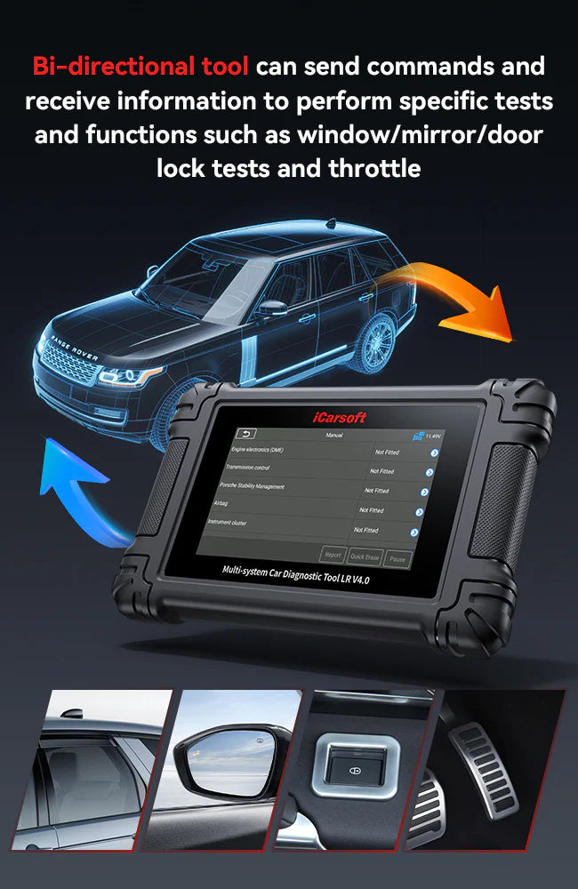 iCarsoft LR V4.0 Diagnostic Tool