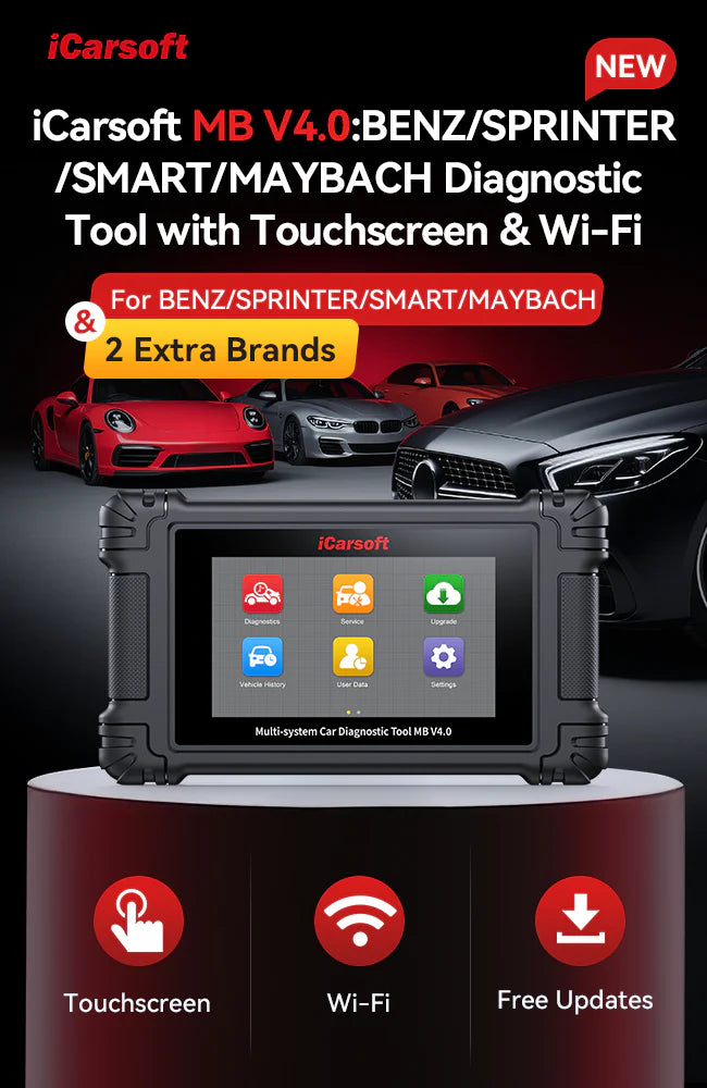iCarsoft MB V4.0 Diagnostic Tool