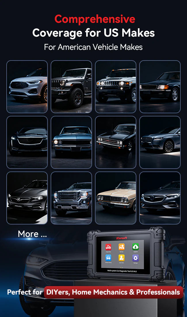 iCarsoft US V4.0 [ For American Vehicle Makes ]