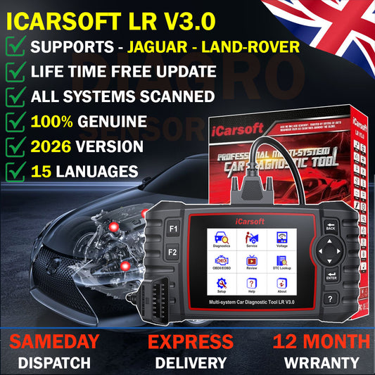 iCarsoft LR V3.0 Diagnostic Tool for Land Rover / Jaguar