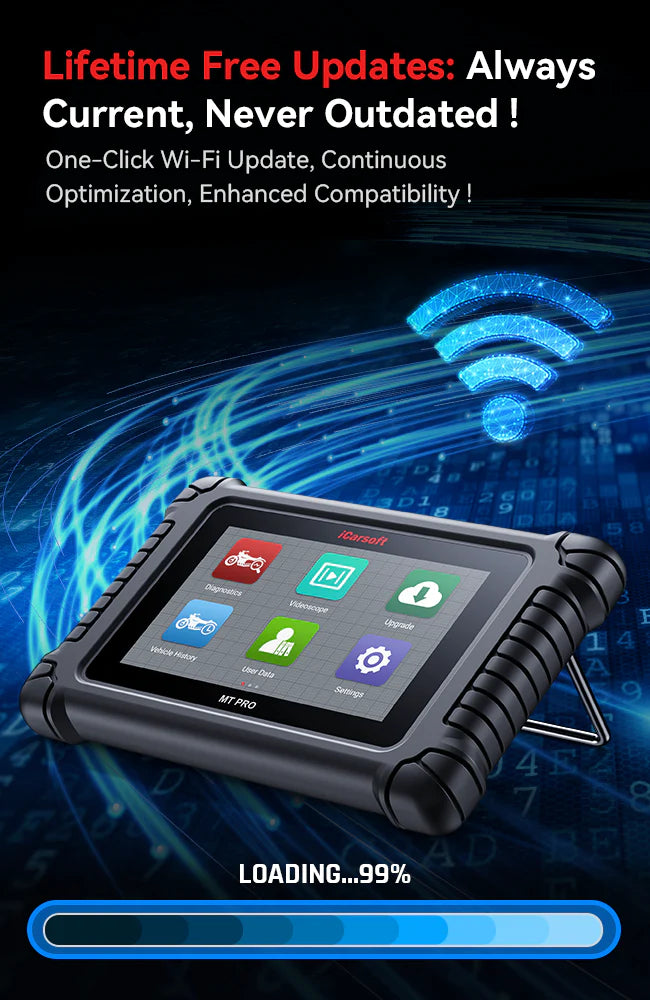 MT PRO iCarsoft Motorcycle Diagnostic Tool