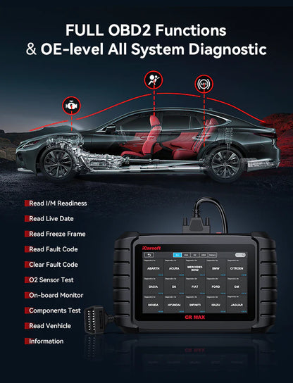 iCarsoft CR MAX Car Diagnostic Tool