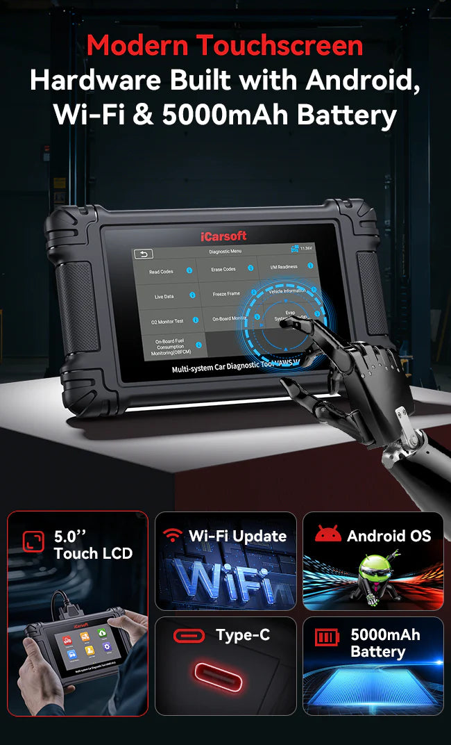iCarsoft VAWS V4.0 [ For Audi/VW/Seat/Skoda + 2 Extra Brands ]