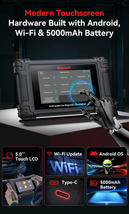 iCarsoft VAWS V4.0 [ For Audi/VW/Seat/Skoda + 2 Extra Brands ]