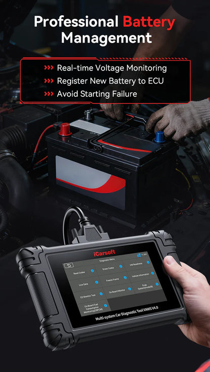iCarsoft JP V4.0 for Japanese and Korean Vehicle Makes