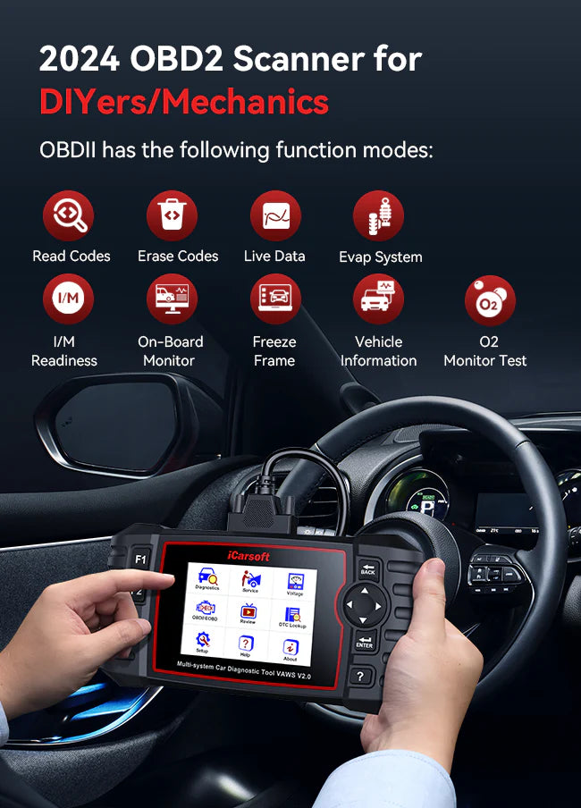 iCarsoft VAWS V2.0 Car Diagnostic Tool For Audi/VW/Skoda/Seat