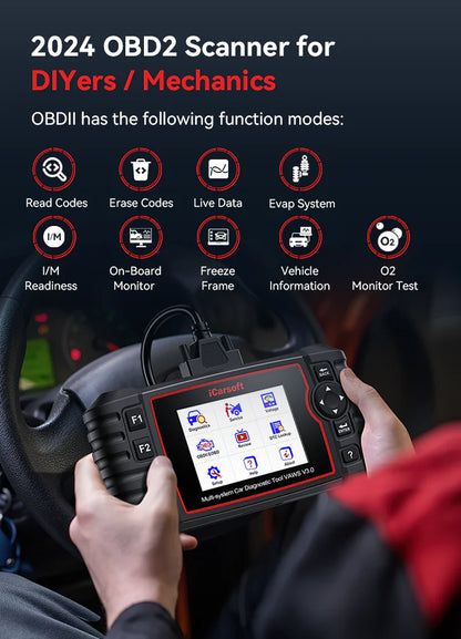 iCarsoft VAWS V3.0 Car Diagnostic Tool For Audi/VW/Skoda