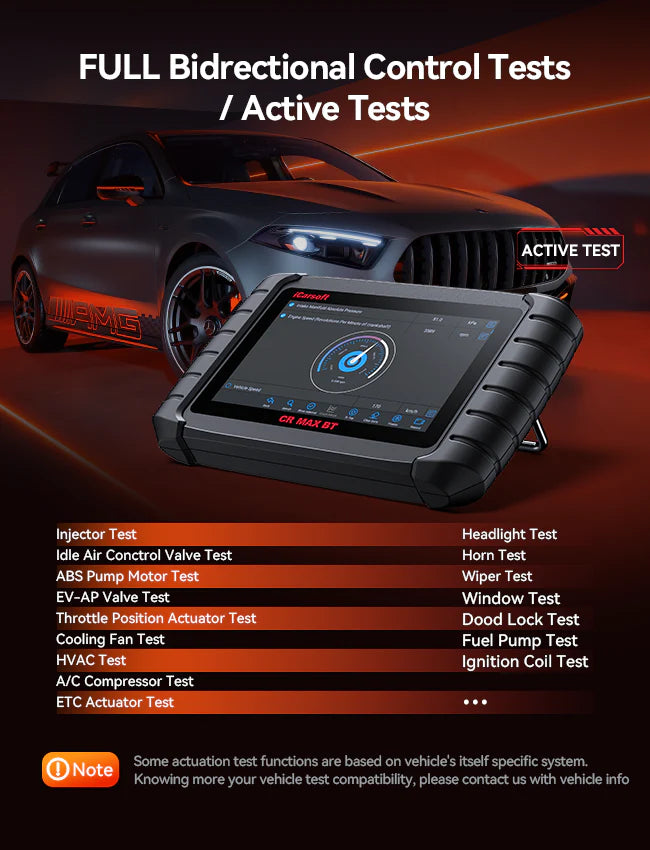 iCarsoft CR MAX BT Car Diagnostic Tool