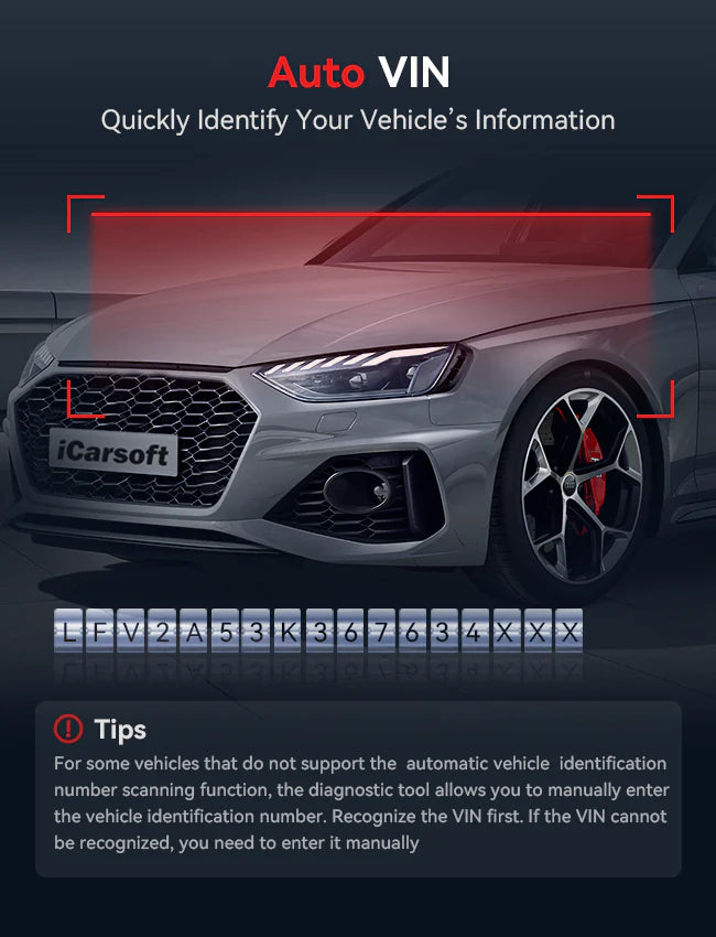 iCarsoft VAWS V2.0 Car Diagnostic Tool For Audi/VW/Skoda/Seat