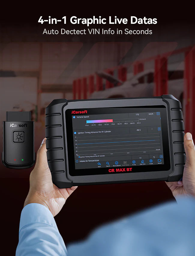 iCarsoft CR MAX BT Car Diagnostic Tool