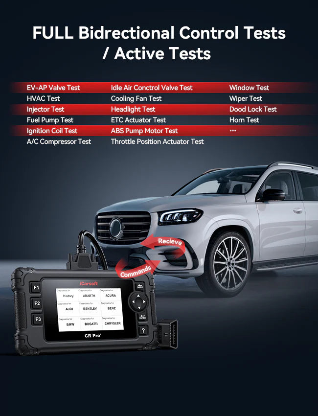 iCarsoft CR Pro+ Car Diagnostic Tool