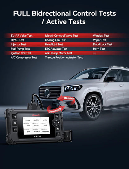 iCarsoft CR Pro+ Car Diagnostic Tool