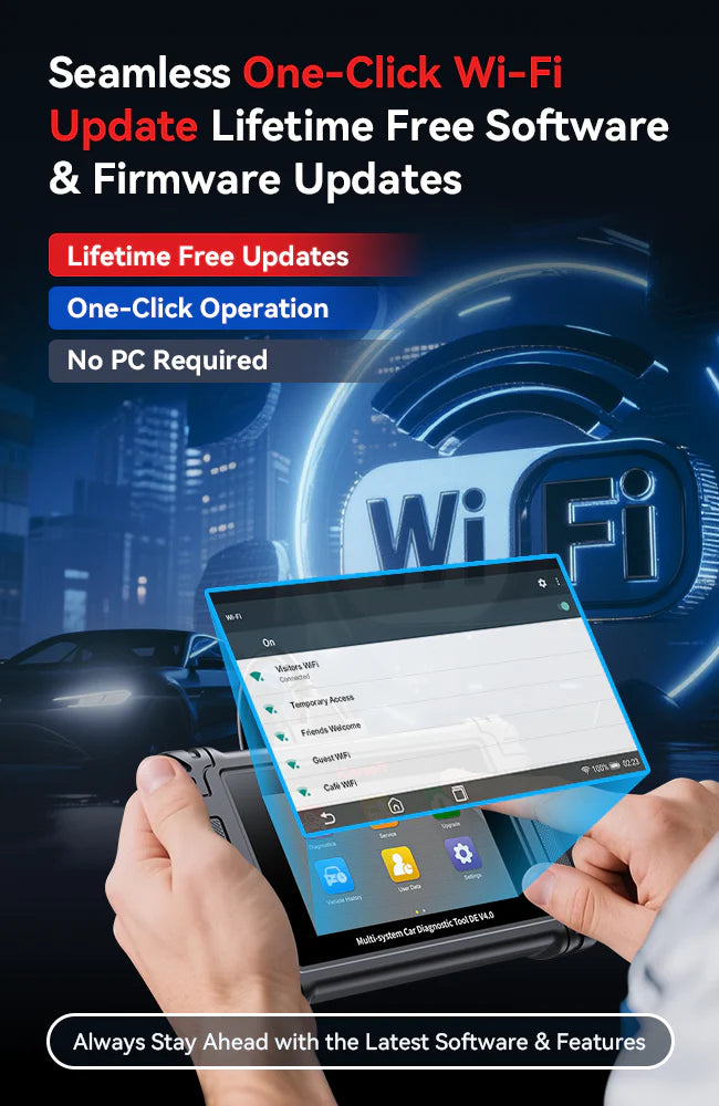 iCarsoft DE V4.0 for German Vehicle Makes with Touchscreen & Wifi