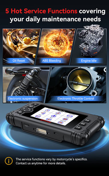 MT V6 Plus iCarsoft Motorcycle Diagnostic Tool