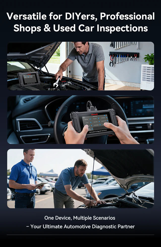 iCarsoft FR V4.0 for French and Italia Vehicle Makes with Touchscreen & Wifi