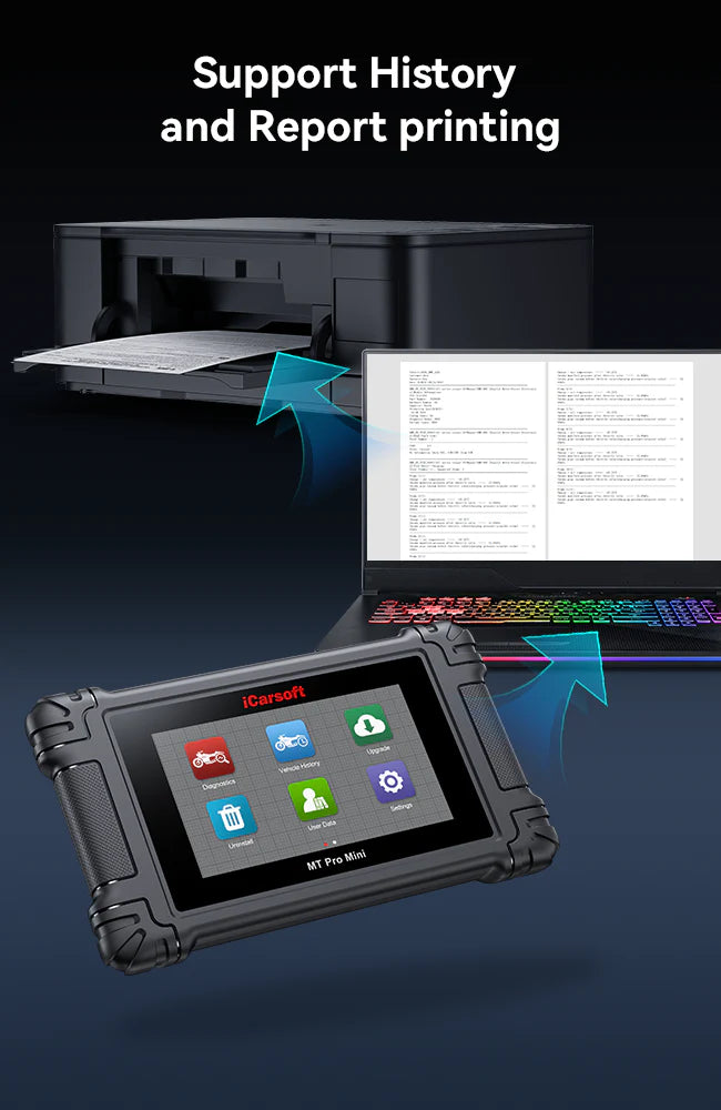 iCarsoft MT Pro Mini Diagnostic Tool For Most Motorcycles