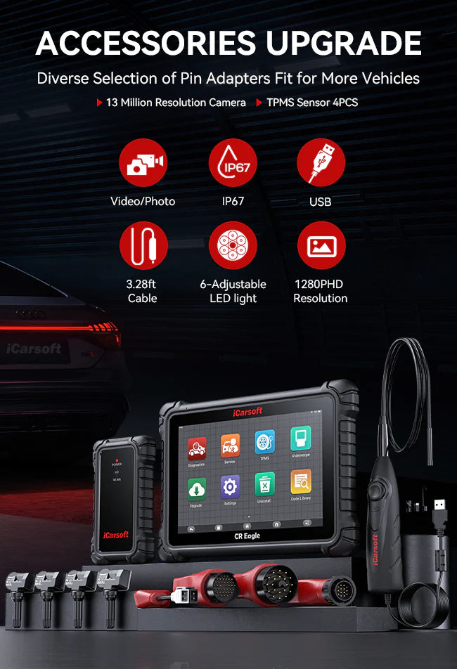 iCarsoft CR Eagle Professional Diagnostic Tool