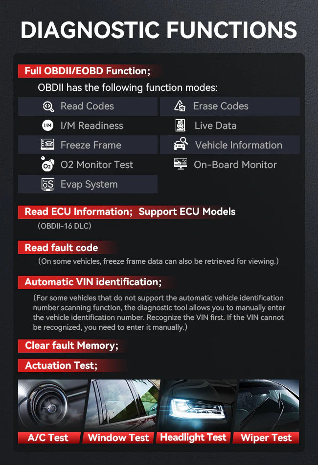 iCarsoft CR Eagle Professional Diagnostic Tool