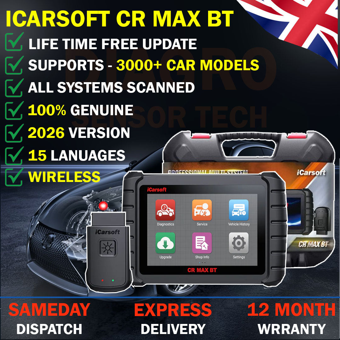 Max Bt iCarsoft CR MAX BT Car Diagnostic Tool – Diagro