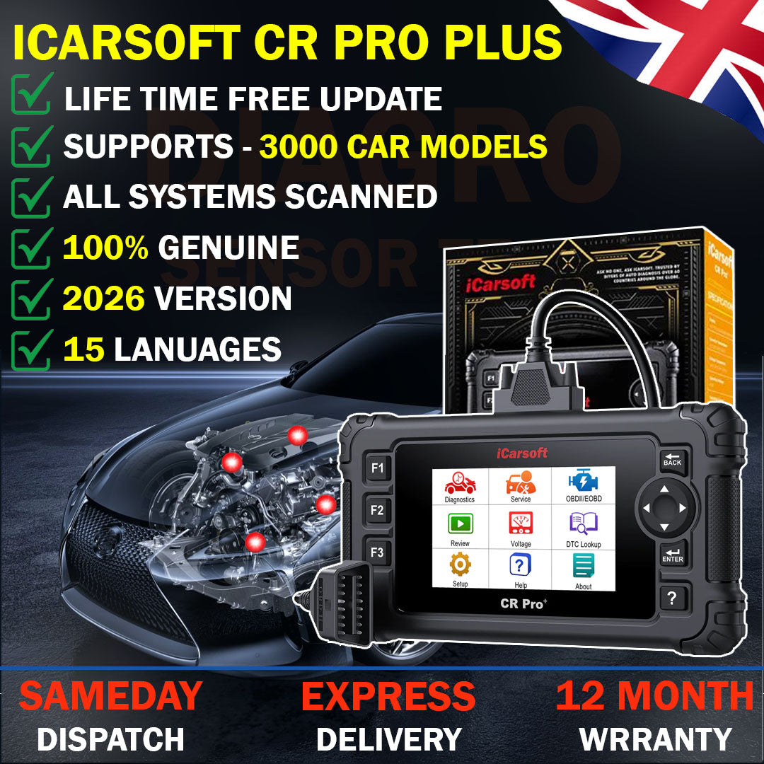 iCarsoft CR Pro+ Car Diagnostic Tool