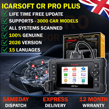 iCarsoft CR Pro+ Car Diagnostic Tool