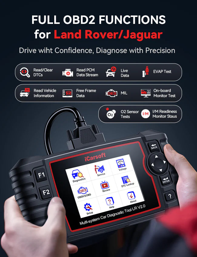 iCarsoft LR V2.0 Car Diagnostic Tool For Land Rover / Jaguar