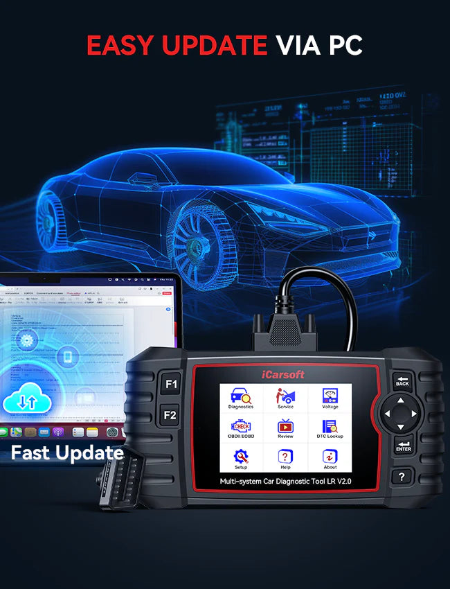 iCarsoft LR V2.0 Car Diagnostic Tool For Land Rover / Jaguar
