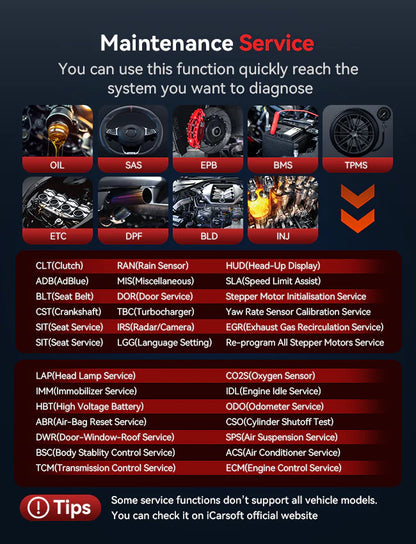 iCarsoft LR V3.0 Diagnostic Tool for Land Rover / Jaguar