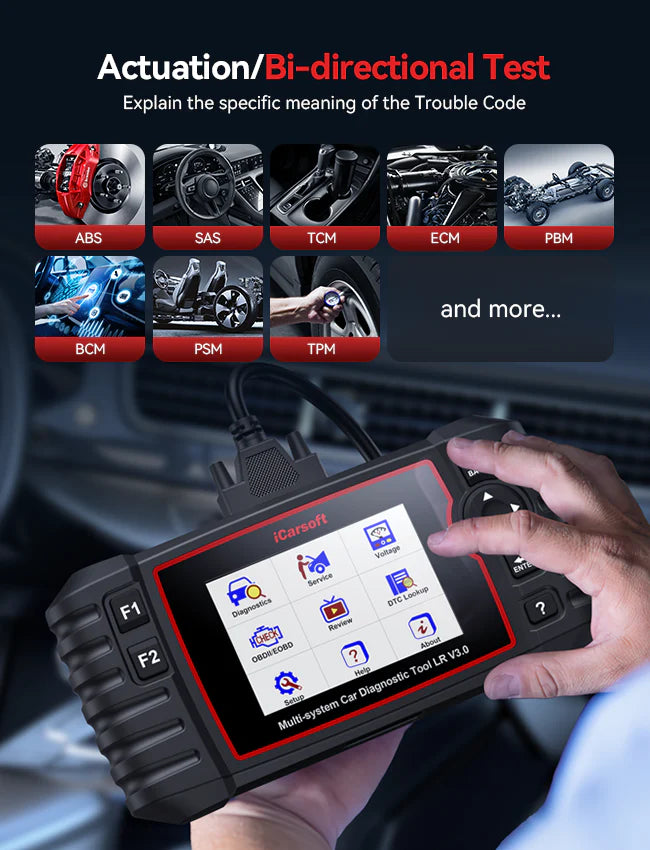iCarsoft LR V3.0 Diagnostic Tool for Land Rover / Jaguar