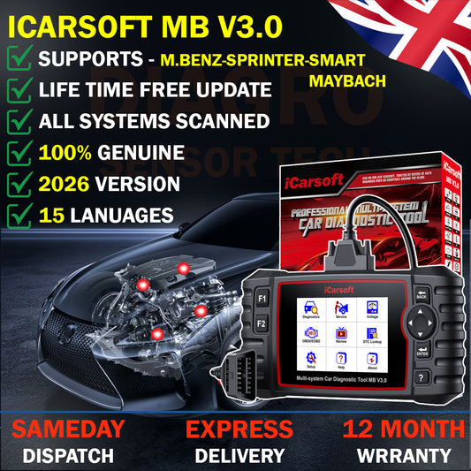 iCarsoft MB V3.0 Car Diagnostic Tool For Mercedes-Benz/Sprinter/Smart