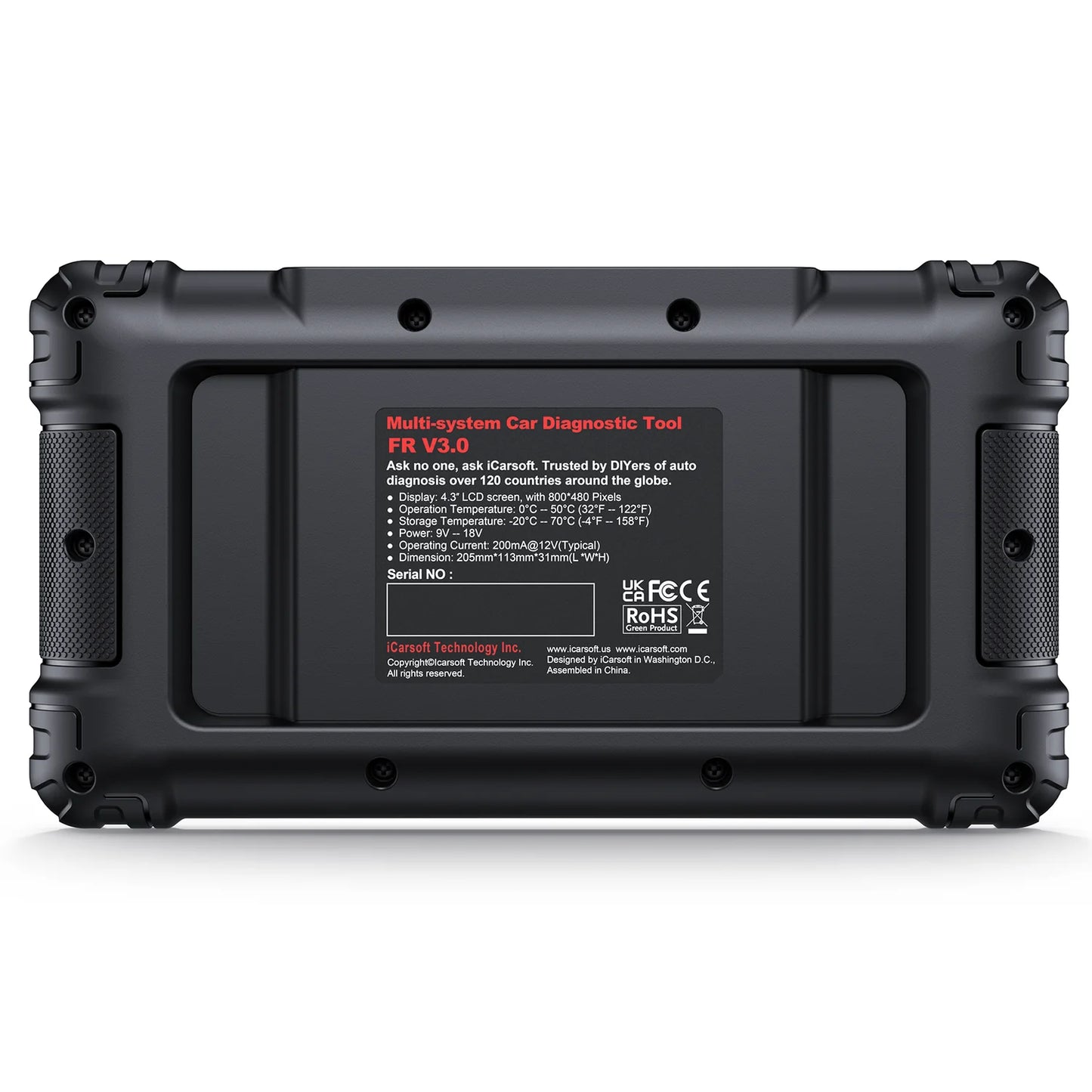 iCarsoft FR V3.0 Car Diagnostic Tool For Citroen/Peugeot/Renault/Fiat/Alfa Romeo